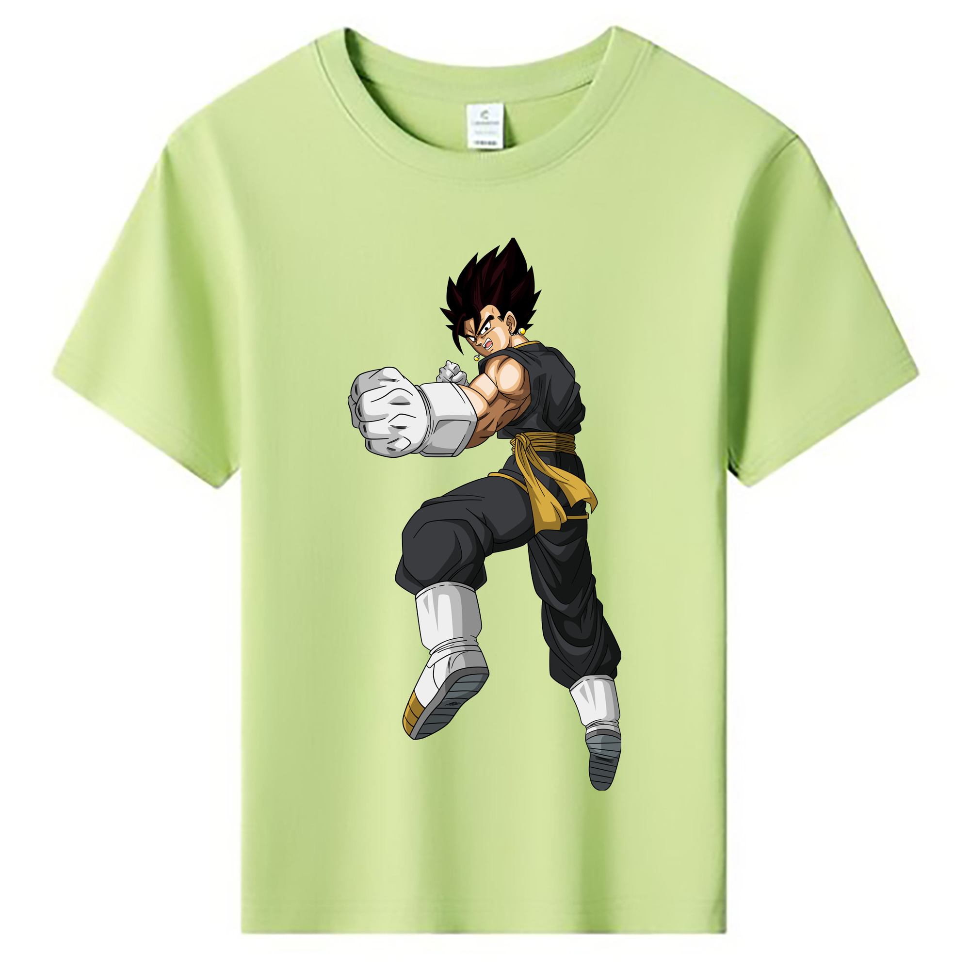 （画像用） ドラゴンボール ベジット DRAGON BALL Vegetto 綿100％キッズTシャツ（フロントプリント）